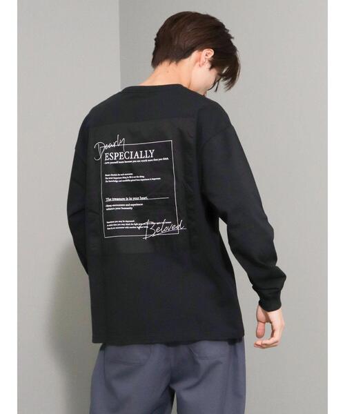 CRAFT STANDARD BOUTIQUE(クラフトスタンダードブティック)の「BOUTIQUE L/S TEE-D(Tシャツ/カットソー・レディース・オフホワイト/ブラック/カーキ・M/XL/L)」の7枚目の写真