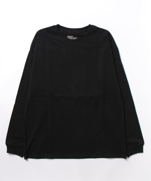 CRAFT STANDARD BOUTIQUE(クラフトスタンダードブティック)の「BOUTIQUE L/S TEE-D(Tシャツ/カットソー・レディース・オフホワイト/ブラック/カーキ・M/XL/L)」の5枚目の写真