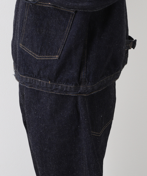 ジャケット・アウター Kaptain Sunshine No Collar Denim Jacket KAPTAIN SUNSHINE (キャプテンサンシャイン) No Collar Denim Jacket