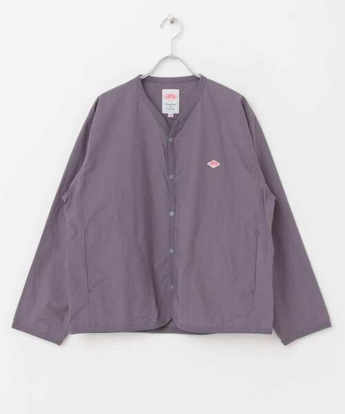 DANTON(ダントン)の「DANTON SHIRTS CARDIGAN(ノーカラージャケット・レディース・ベージュ/パープル/ライトグレー・38)」の16枚目の写真