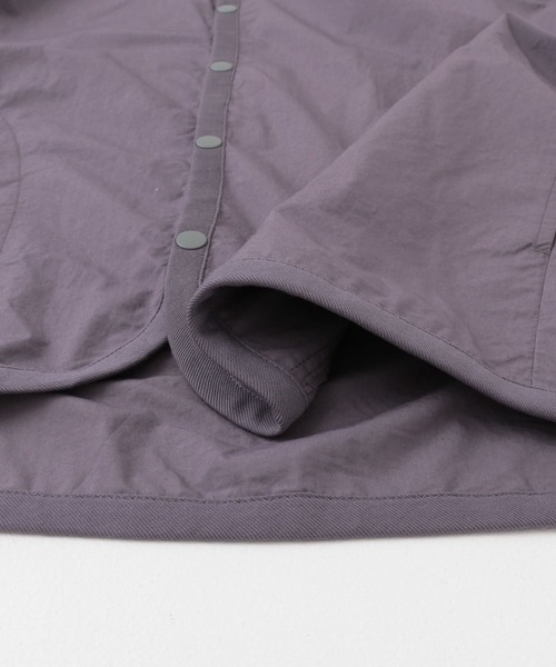 DANTON(ダントン)の「DANTON SHIRTS CARDIGAN(ノーカラージャケット・レディース・ベージュ/パープル/ライトグレー・38)」の20枚目の写真