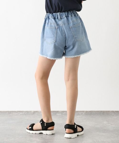 GLOBAL WORK（グローバルワーク）の「アソートスソフリンジショーツ/162609（その他パンツ・キッズ・ライトパープル/オフホワイト/ブラック/ブルー系その他2/ブルー系その他5/ライトグリーン・100cm/110cm/120cm/130cm/140cm/150cm/160cm）」の4枚目の写真