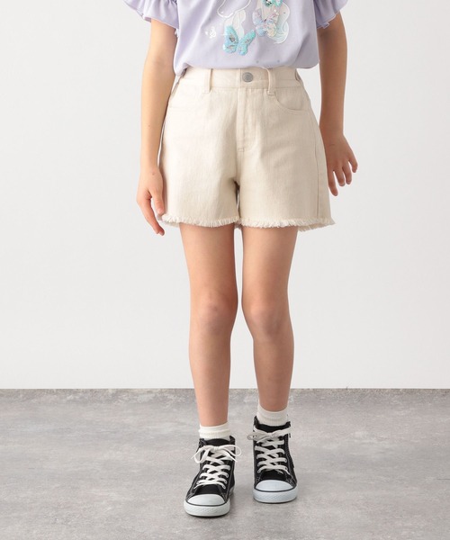 GLOBAL WORK（グローバルワーク）の「アソートスソフリンジショーツ/162609（その他パンツ・キッズ・ライトパープル/オフホワイト/ブラック/ブルー系その他2/ブルー系その他5/ライトグリーン・100cm/110cm/120cm/130cm/140cm/150cm/160cm）」の10枚目の写真