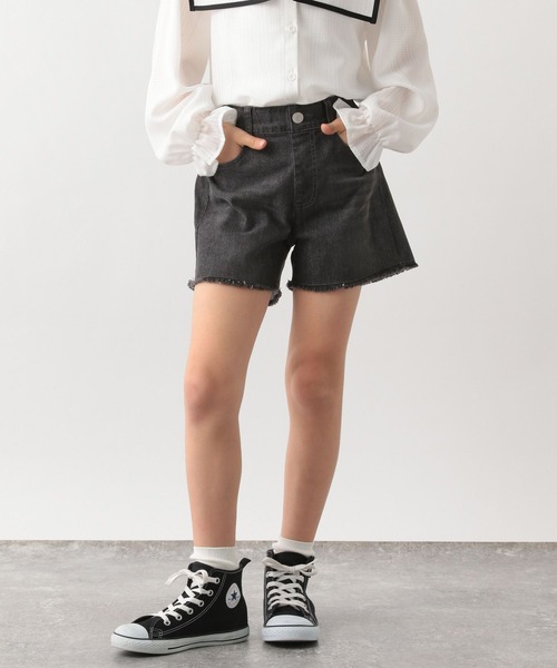 GLOBAL WORK（グローバルワーク）の「アソートスソフリンジショーツ/162609（その他パンツ・キッズ・ライトパープル/オフホワイト/ブラック/ブルー系その他2/ブルー系その他5/ライトグリーン・100cm/110cm/120cm/130cm/140cm/150cm/160cm）」の11枚目の写真