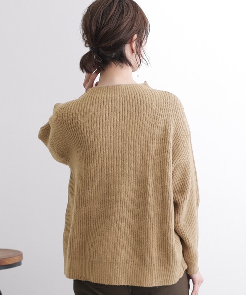 ニット セーター 2wayクロスアシメセーター レディース ElegChic ニット セーター 2wayクロスアシメセーター レディース
