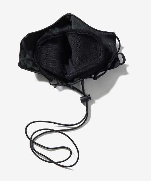 rehacer（レアセル）の「rehacer : Cow Leather Mask  / カウレザー マスク（マスク・メンズ・ブラック/ブラウン・FREE）」の6枚目の写真