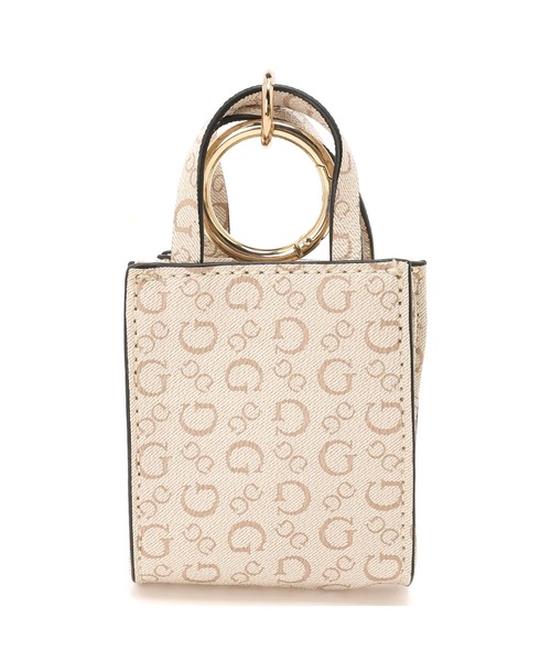 Guess（ゲス）の「GELBER Mini Tote（トートバッグ・レディース・ホワイト/ベージュ/ブラウン・ONE SIZE）」の14枚目の写真
