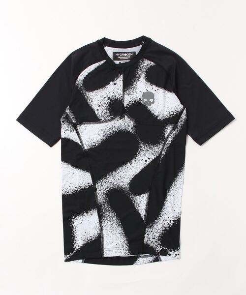HYDROGEN(ハイドロゲン)の「《HYDROGEN/ハイドロゲン》パフォーマンススプレーTシャツ(半袖)/PERFORMANCE SPRAY TEE SS(Tシャツ/カットソー・メンズ・ホワイト・M/SMALL)」の1枚目の写真