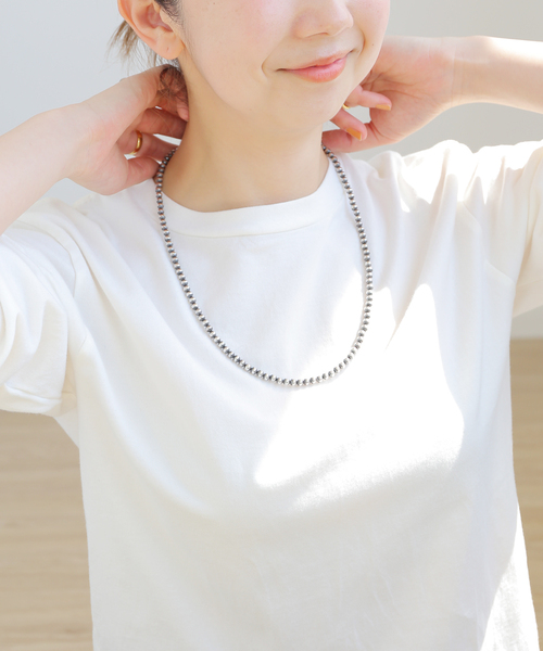 ERICKA NICOLAS BEGAY 5mmボールチェーンネックレス 40 楽天市場】ERICKA NICOLAS BEGAY エリッカ ニコラス ビゲイ【5mm