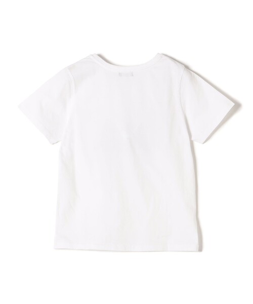 SHIPS（シップス）の「* オーガニックコットン アンティーク調 線画 TEE◆（Tシャツ/カットソー・レディース・ホワイト/チャコールグレー/ダークグレー/ライトピンク/ライトホワイト/ピンク・ONE SIZE）」の9枚目の写真