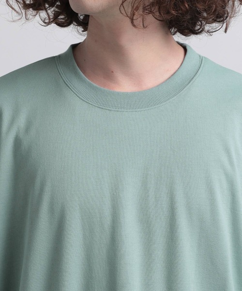 HARE(ハレ)の「HAREスタンダードビッグカットソー(HARE)(Tシャツ/カットソー・メンズ・グリーン/ホワイト/ブラック/ベージュ/グレー/ブルー・LARGE/SMALL/MEDIUM)」の15枚目の写真