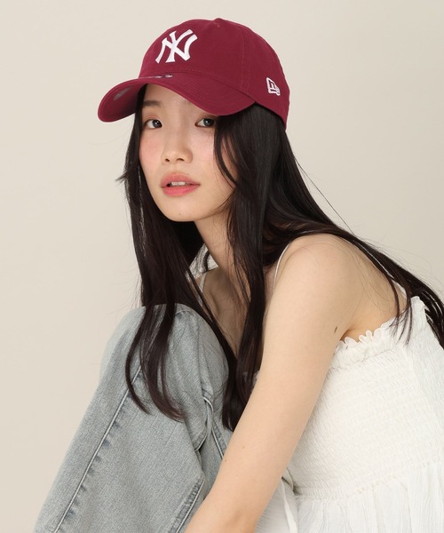 Heather(ヘザー)の「【NEW ERA】NYCAP/9TWENTY 907364(キャップ・レディース・ブラック/ベージュ/グリーン/ブラック系その他/ネイビー/ブラウン/ライトグレー/バーガンディー・ONE SIZE)」の8枚目の写真