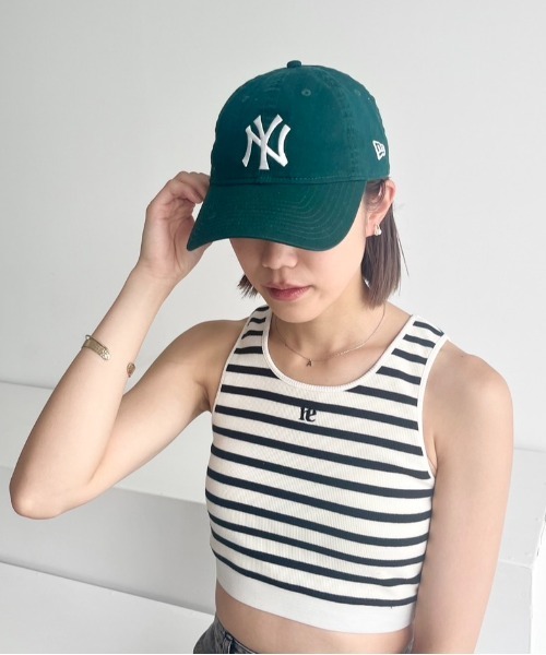 Heather(ヘザー)の「【NEW ERA】NYCAP/9TWENTY 907364(キャップ・レディース・ブラック/ベージュ/グリーン/ブラック系その他/ネイビー/ブラウン/ライトグレー/バーガンディー・ONE SIZE)」の7枚目の写真