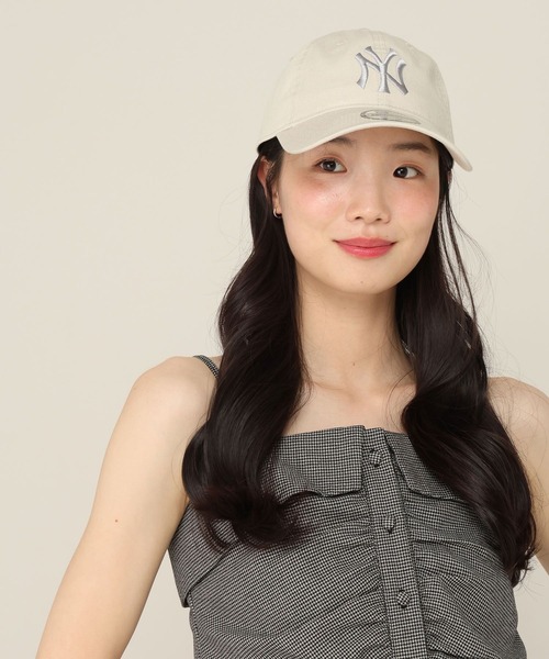 Heather(ヘザー)の「【NEW ERA】NYCAP/9TWENTY 907364(キャップ・レディース・ブラック/ベージュ/グリーン/ブラック系その他/ネイビー/ブラウン/ライトグレー/バーガンディー・ONE SIZE)」の4枚目の写真