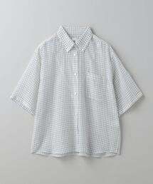 ＜6(ROKU)COTTON BD SHORT SLEEVE SHIRT/シャツ 6（ロク）の「＜6(ROKU)＞COTTON BD SHORT SLEEVE SHIRT/シャツ