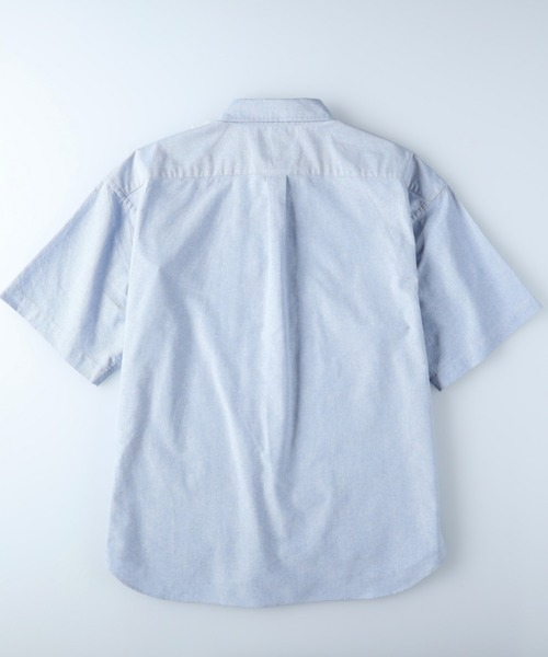 Right-on(ライトオン)の「BEVERLY HILLS POLO CLUB(ビバリーヒルズポロクラブ)オックス刺繍ボタンダウン半袖シャツ(シャツ/ブラウス・メンズ・ピンク/ネイビー/ブルー/グレー/ケリーグリーン/ホワイト/サックスブルー/イエロー・L/XL/M)」の9枚目の写真