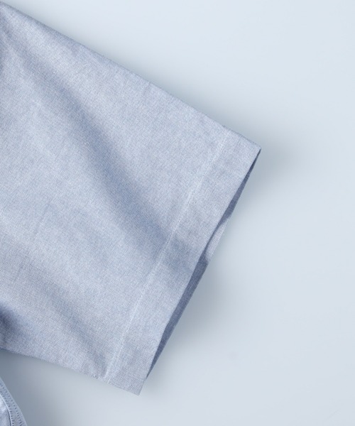 Right-on(ライトオン)の「BEVERLY HILLS POLO CLUB(ビバリーヒルズポロクラブ)オックス刺繍ボタンダウン半袖シャツ(シャツ/ブラウス・メンズ・ピンク/ネイビー/ブルー/グレー/ケリーグリーン/ホワイト/サックスブルー/イエロー・L/XL/M)」の13枚目の写真