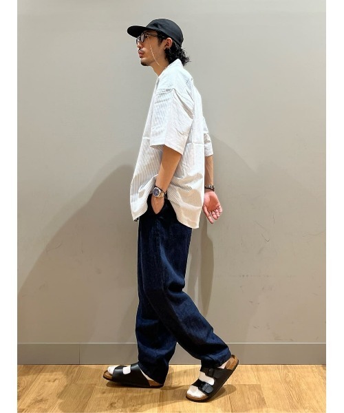 Right-on(ライトオン)の「BEVERLY HILLS POLO CLUB(ビバリーヒルズポロクラブ)オックス刺繍ボタンダウン半袖シャツ(シャツ/ブラウス・メンズ・ピンク/ネイビー/ブルー/グレー/ケリーグリーン/ホワイト/サックスブルー/イエロー・L/XL/M)」の15枚目の写真