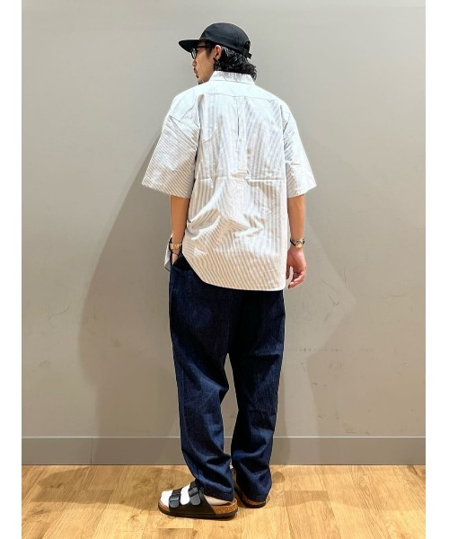 Right-on(ライトオン)の「BEVERLY HILLS POLO CLUB(ビバリーヒルズポロクラブ)オックス刺繍ボタンダウン半袖シャツ(シャツ/ブラウス・メンズ・ピンク/ネイビー/ブルー/グレー/ケリーグリーン/ホワイト/サックスブルー/イエロー・L/XL/M)」の16枚目の写真
