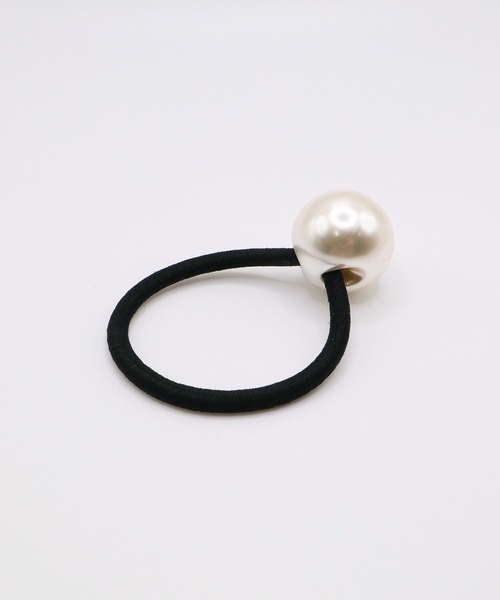 VATSURICA（バツリカ）の「〈VATSURICA〉バツリカ / パール ヘアゴム2（ヘアゴム・レディース・ホワイト・FREE）」の4枚目の写真