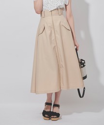 31 Sons de mode | フラップポケットフレアスカート(スカート)