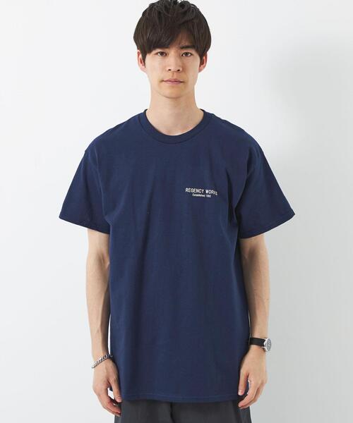 REGENCY WORKS（リージェンシーワークス）の「【別注】＜REGENCY WORKS×green label relaxing＞フォックス Tシャツ（Tシャツ/カットソー・メンズ・ネイビー・M/L/XL）」の6枚目の写真