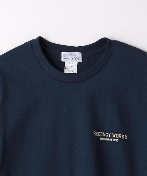 REGENCY WORKS（リージェンシーワークス）の「【別注】＜REGENCY WORKS×green label relaxing＞フォックス Tシャツ（Tシャツ/カットソー・メンズ・ネイビー・M/L/XL）」の12枚目の写真