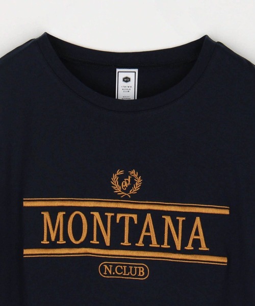 179/WG（イチナナキュウダブルジー）の「配色Tシャツ（Tシャツ/カットソー・レディース・オフホワイト/オートミール/ネイビー・FREE）」の18枚目の写真