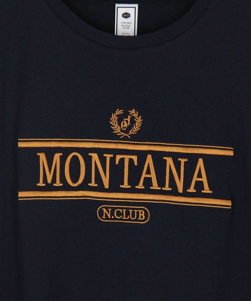 179/WG（イチナナキュウダブルジー）の「配色Tシャツ（Tシャツ/カットソー・レディース・オフホワイト/オートミール/ネイビー・FREE）」の15枚目の写真