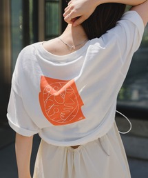 Kastane | 【UNISEX/サイズ展開あり】SIXSENCE バックプリントTee(Tシャツ/カットソー)