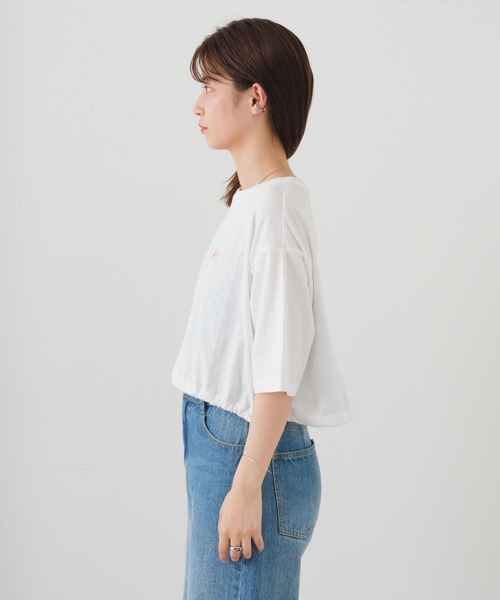 Kastane（カスタネ）の「【UNISEX/サイズ展開あり】SIXSENCE バックプリントTee（Tシャツ/カットソー・レディース・グレー/オフホワイト/イエロー・S/L）」の14枚目の写真