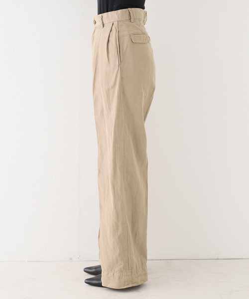 Deuxieme Classe FIBRY タック ワイド パンツ Deuxieme Classe（ドゥーズィエムクラス）の「FIBRY タック