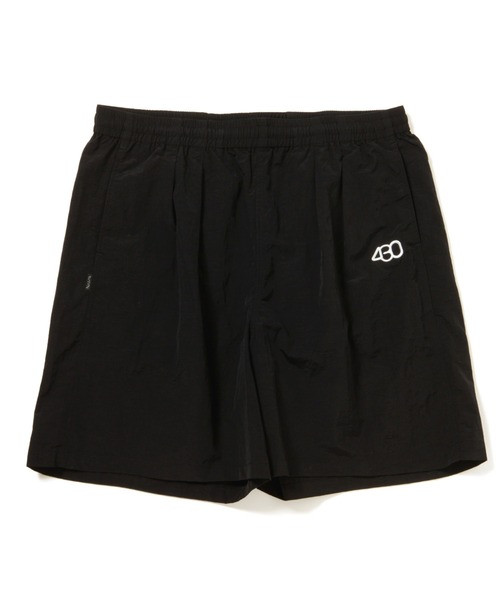 430（フォーサーティ）の「【430】FS EASY TRACK SHORTS（その他パンツ・メンズ・ライトカーキ/オレンジ/ブラック・2/1）」の2枚目の写真