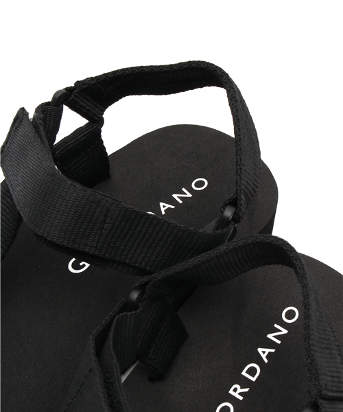GIORDANO（ジョルダーノ）の「[GIORDANO]MEN ストラップサンダル（サンダル・メンズ・ホワイト系その他/ブラック/レッド系その他/その他1・LARGE/MEDIUM）」の11枚目の写真