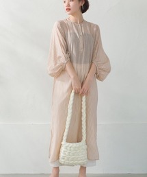 FURRY（ファーリー）の「手書きストライプレイヤードワンピース（ワンピース）」