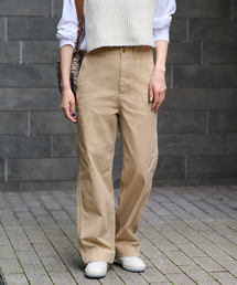 FRAMeWORK（フレームワーク）の「ベルト付きワイドチノパンツ