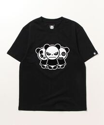 HIPANDA（ハイパンダ）の「HIPANDA ハイパンダ メンズ トリオロゴ・プリント Tシャツ（Tシャツ/カットソー）」