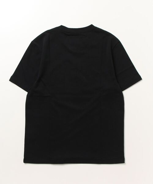 HIPANDA(ハイパンダ)の「HIPANDA ハイパンダ メンズ トリオロゴ・プリント Tシャツ(Tシャツ/カットソー・メンズ・ブラック・SMALL)」の2枚目の写真