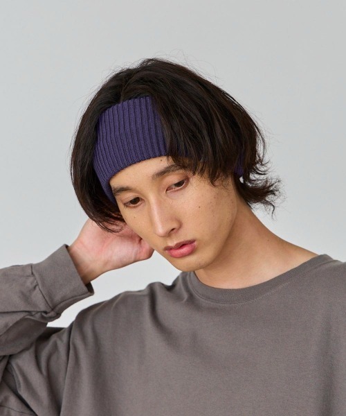 OVERRIDE（オーバーライド）の「OVERRIDE RIB STITCH WIDE HEADBAND