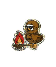 NANGA(iK)HOLOGRAPHIC GAAACY STICKER zOtBbNK[V[XebJ[(XebJ[/e[v)