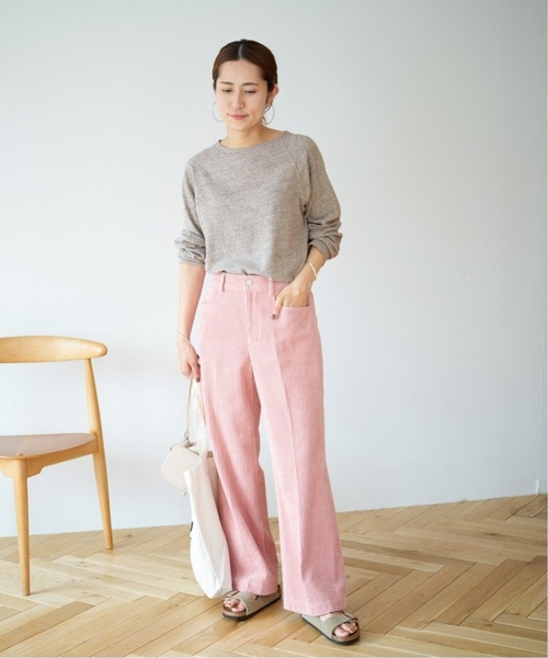 FRAMeWORK（フレームワーク）の「≪追加≫スラブベア天竺プルオーバー（Tシャツ/カットソー・レディース・スミクロ/グレー/ホワイト・FREE）」の7枚目の写真