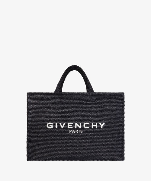 GIVENCHY（ジバンシイ）の「G-Tote ラージ ラフィア（トートバッグ・レディース・ブラック/ナチュラル・FREE）」の2枚目の写真