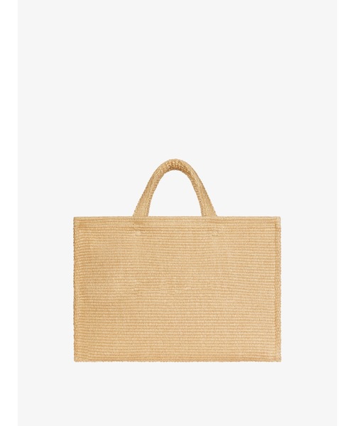 GIVENCHY（ジバンシイ）の「G-Tote ラージ ラフィア（トートバッグ・レディース・ブラック/ナチュラル・FREE）」の4枚目の写真