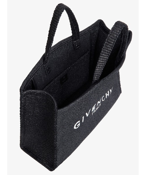 GIVENCHY（ジバンシイ）の「G-Tote ラージ ラフィア（トートバッグ・レディース・ブラック/ナチュラル・FREE）」の9枚目の写真
