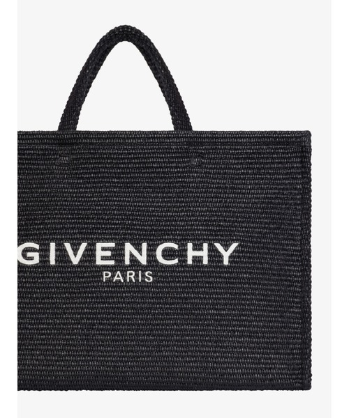GIVENCHY（ジバンシイ）の「G-Tote ラージ ラフィア（トートバッグ・レディース・ブラック/ナチュラル・FREE）」の10枚目の写真