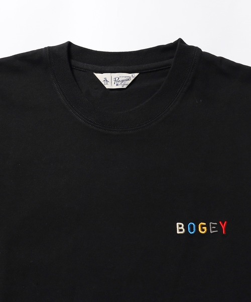 penguin BY MUNSINGWEAR(ペンギン バイ マンシングウェア)の「Penguin by Munsingwear/ペンギン バイ マンシングウェア BOGEY GRAPHIC PRINT T-SHIRT 半袖Tシャツ グラフィックTシャツ(Tシャツ/カットソー・メンズ・ホワイト/ブラック・M/L/XL)」の11枚目の写真