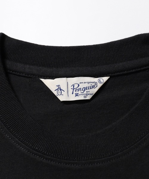 penguin BY MUNSINGWEAR(ペンギン バイ マンシングウェア)の「Penguin by Munsingwear/ペンギン バイ マンシングウェア BOGEY GRAPHIC PRINT T-SHIRT 半袖Tシャツ グラフィックTシャツ(Tシャツ/カットソー・メンズ・ホワイト/ブラック・M/L/XL)」の7枚目の写真