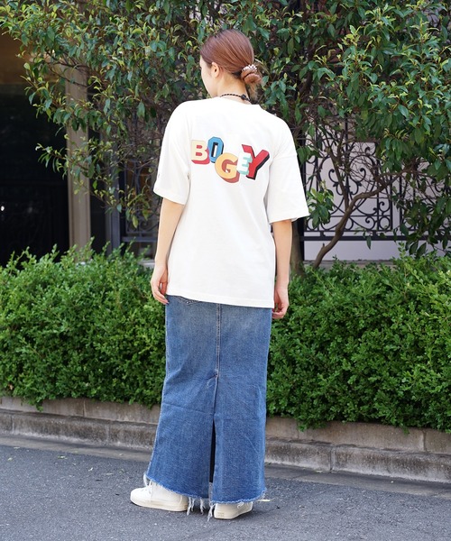 penguin BY MUNSINGWEAR(ペンギン バイ マンシングウェア)の「Penguin by Munsingwear/ペンギン バイ マンシングウェア BOGEY GRAPHIC PRINT T-SHIRT 半袖Tシャツ グラフィックTシャツ(Tシャツ/カットソー・メンズ・ホワイト/ブラック・M/L/XL)」の19枚目の写真