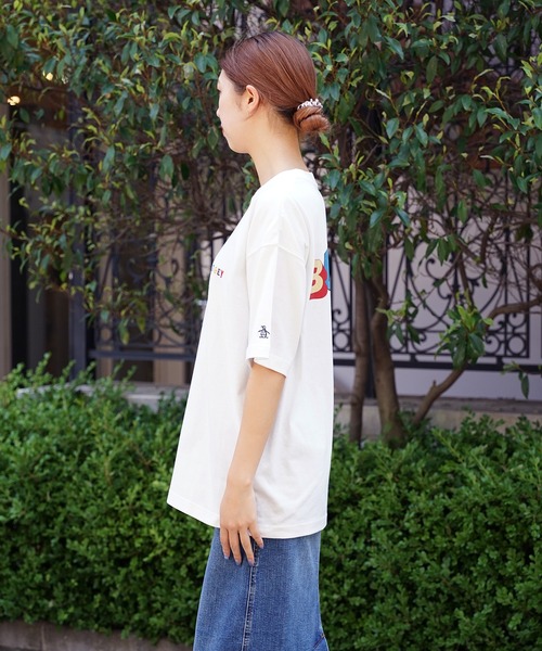 penguin BY MUNSINGWEAR(ペンギン バイ マンシングウェア)の「Penguin by Munsingwear/ペンギン バイ マンシングウェア BOGEY GRAPHIC PRINT T-SHIRT 半袖Tシャツ グラフィックTシャツ(Tシャツ/カットソー・メンズ・ホワイト/ブラック・M/L/XL)」の15枚目の写真