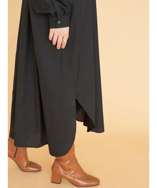 AMERICAN HOLIC（アメリカンホリック）の「イージーケアWポケットシャツワンピース（シャツワンピース・レディース・ブラック×ホワイト/ブラック/ホワイト系その他7/ネイビー系3・M/L）」の21枚目の写真